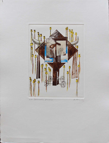 Canga Series: Germoabo Passage - Etching