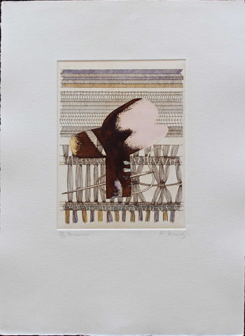 Canga Series: Rendeira - Etching