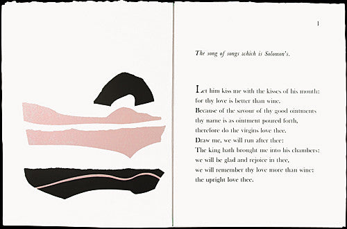 Song of Solomon Series:  The Song of Solomon - Reproduction Book